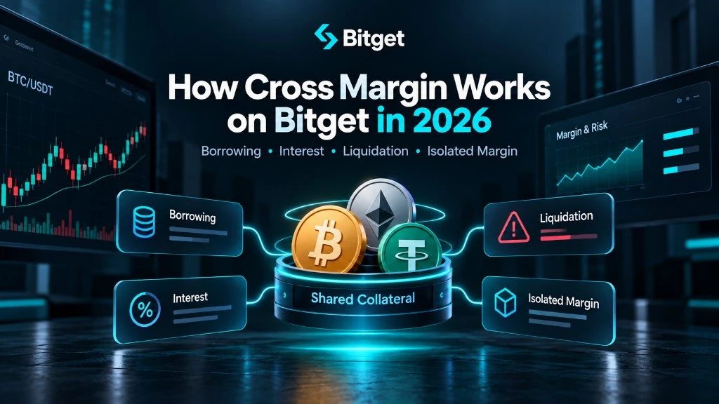 Cross Margin on Bitget 2026: Borrowing, Interest, Liquidation & Isolated Margin