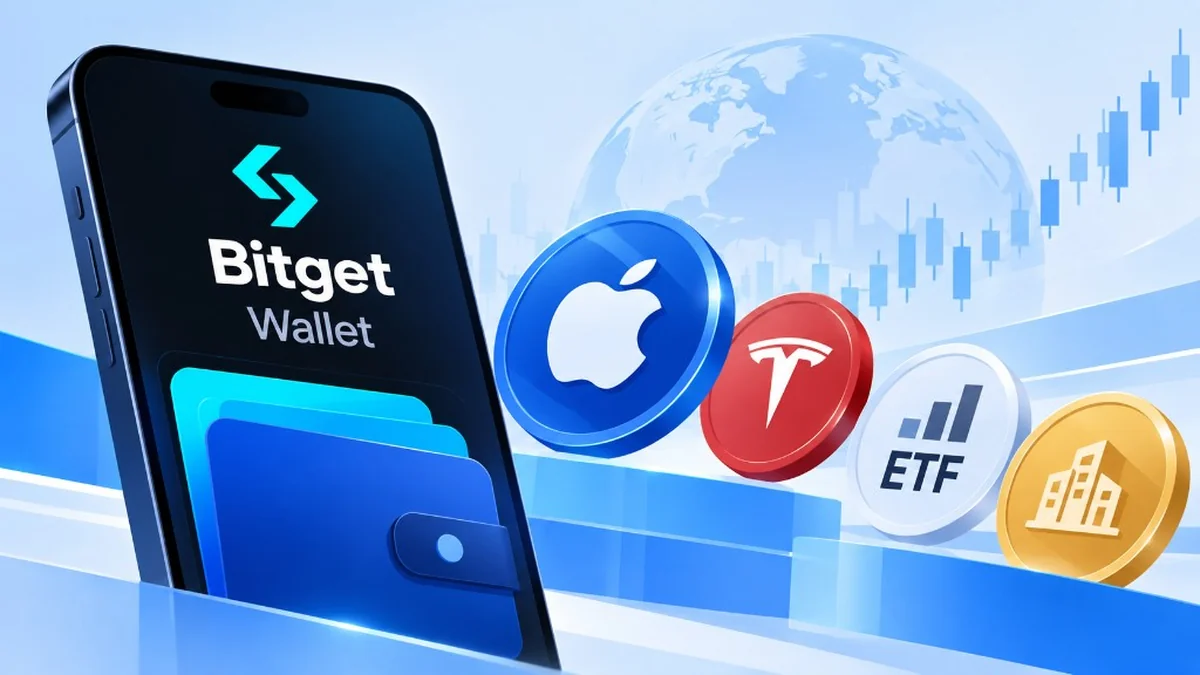 Bitget Wallet Reality cover on stock tokens, ETFs and self-custody RWA access