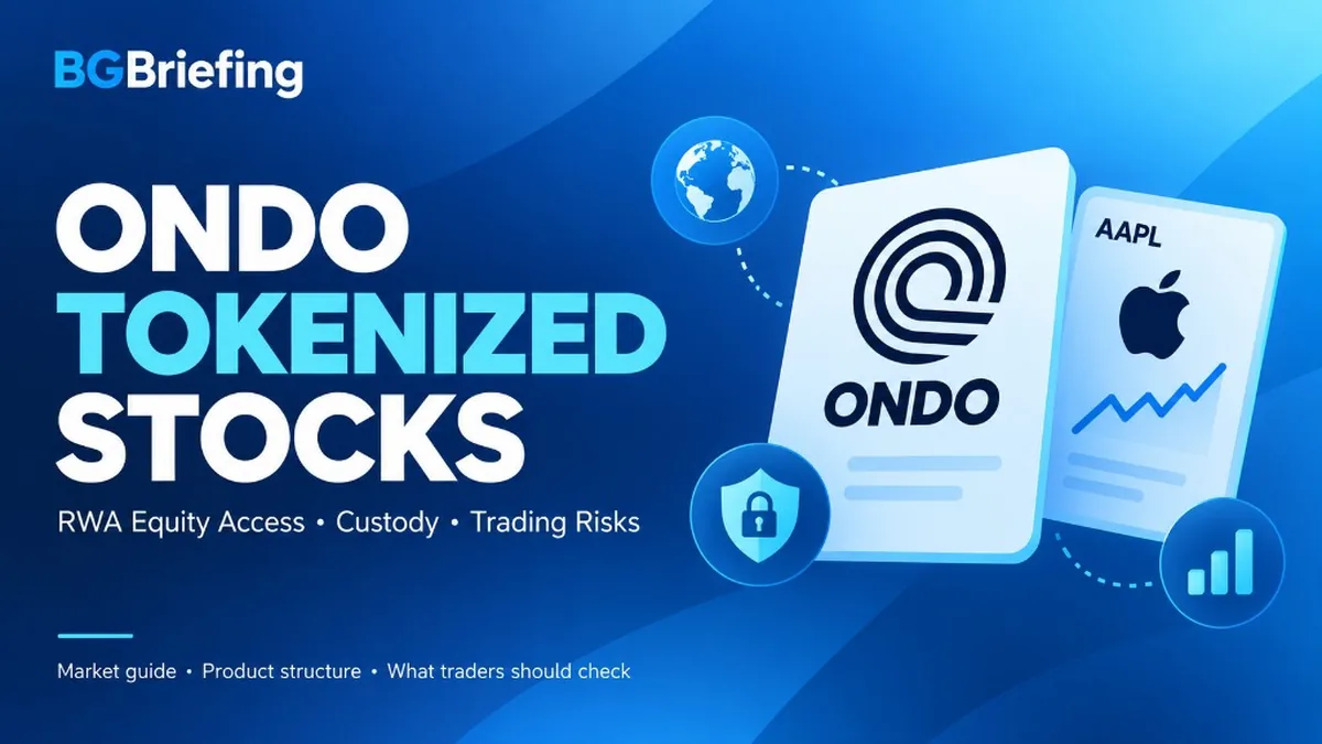 Ondo tokenized stocks cover on RWA equity access, custody and trading risks