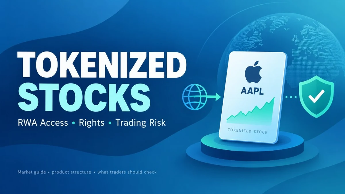Tokenized stocks cover on RWA access, holder rights and trading risk